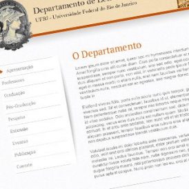 UFRJ – Departamento de Letras Clássicas